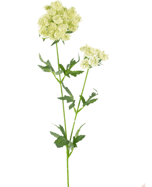 Fiore artificiale Fiore di pizzo 76 cm bianco