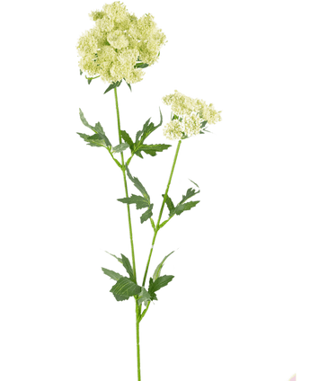 Fiore artificiale Fiore di pizzo 76 cm bianco