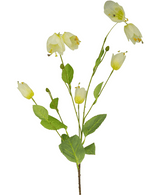 Fiore artificiale Fritillary 94 cm bianco