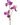 Fiore artificiale Iris 102 cm viola