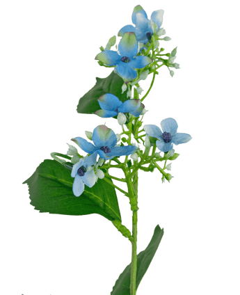 Fiore artificiale Ortensie selvatica 93 cm blu