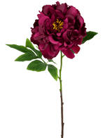 Fiore artificiale Peonia 61 cm viola