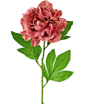 Fiore artificiale Peonia 77 cm rosa