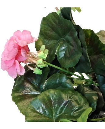 Gerani finti 40 cm rosa