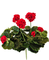 Gerani finti 40 cm rosso