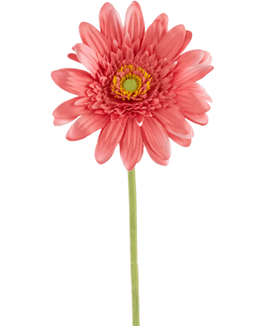 Gerbera artificiale 55 cm rosa