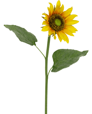 Girasoli finti 52 cm giallo