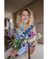 Kunstboeket Sapphire Garden 74 cm