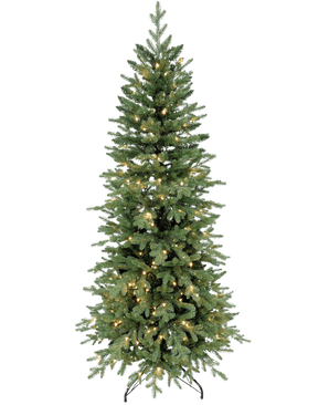 Árbol de Navidad Artificial Slim "Undset" 100% PE - Smart LED