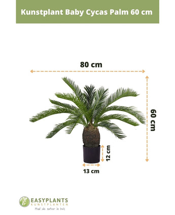 Palma finta Baby Cycas 60 cm