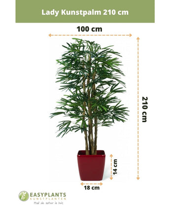 Palma finta Lady 210 cm