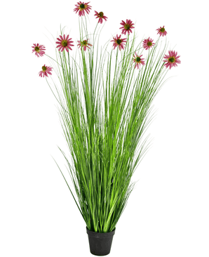 Pianta d'erba artificiale Chrsanthemum 180 cm