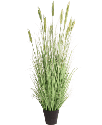 Pianta d'erba artificiale verde 180 cm