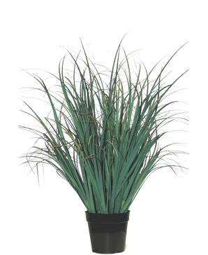Pianta d'erba artificiale verde 70 cm