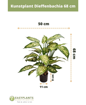 Piante Finte Dieffenbachia 75 cm