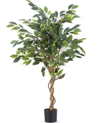 Piante Finte Ficus Verde 120 cm