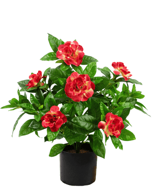 Piante Finte Gardenia 39 cm fucsia