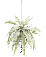 Piante Finte da appendere Felce smerigliata su palla 76 cm