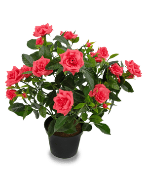 Piante Finte mini rosa 35 cm