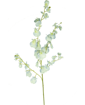 Ramo artificiale Orchidea 80 cm turchese