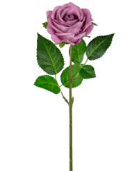 Rosa artificiale "Emine" Real Touch Rosa scuro 43 cm