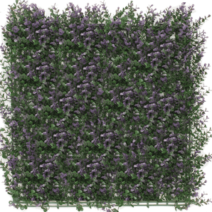 Siepe artificiale Buxus viola 50x50 cm UV