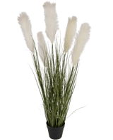 Tessuto d'erba artificiale canna-cipolla vaso 120cm ignifugo