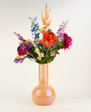 Composizione fiori finti Tropicana 70 cm