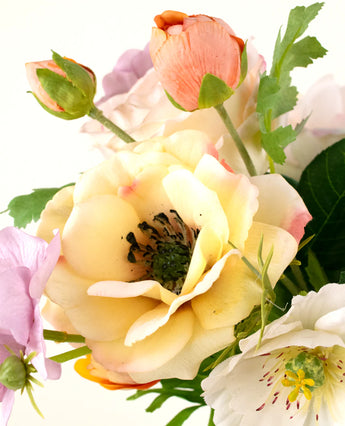 Zijden kunstbloemen boeket Day Dream