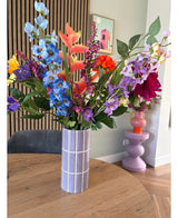 Zijden kunstbloemen boeket Tropicana