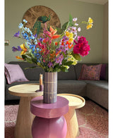 Zijden kunstbloemen boeket Tropicana