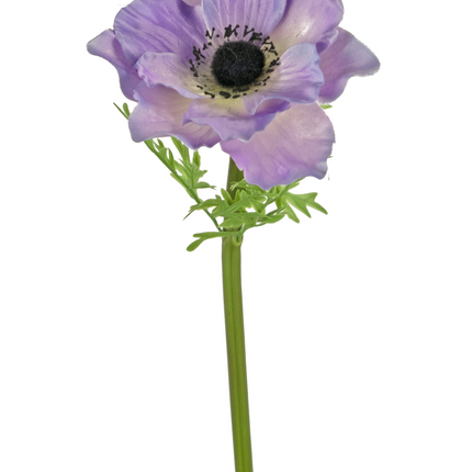 Fiore artificiale Anemone Deluxe 43 cm viola