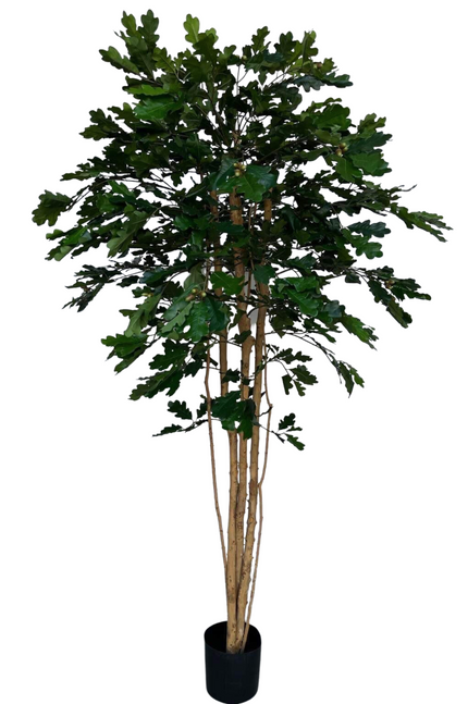 Albero di quercia artificiale 210 cm