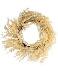 Ghirlanda artificiale Pampas 60 cm beige