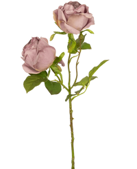 Rose artificiali Deluxe 55 cm viola