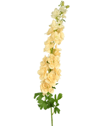 Fiore artificiale Delphinium 105 cm crema