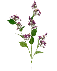 Fiore artificiale Ortensia selvatica 86 cm viola