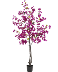 Pianta Artificiale di Bougainvillea 180 cm Viola