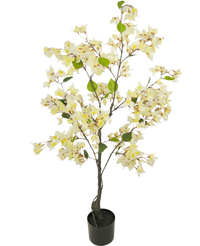 Piante Finte Bougainvillea 120 cm bianca