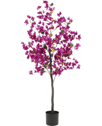 Pianta Artificiale di Bougainvillea 155 cm Viola