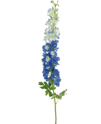 Fiore artificiale Delphinium 105 cm blu