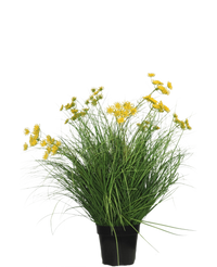 Pianta d'erba artificiale Asteraceae 70 cm