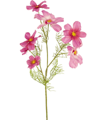 Fiore artificiale Cosmos 74 cm fucsia