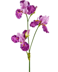 Fiore artificiale Iris 102 cm viola