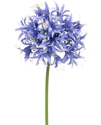 Fiore artificiale Nerine 70 cm viola