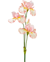 Fiore artificiale Iris 102 cm rosa chiaro